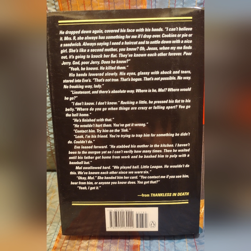 2 Nora Roberts Writing as J.D. Robb Novels from the " Death Series " - Picture 3 of 10